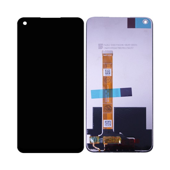 Touch+Display Realme 7 5G/Narzo 30 Pro 5G 2021 Service Pack Preto